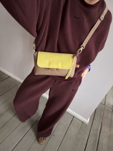 MiniMini Clap Beige Korodo Nubuck + Sweet Pear 