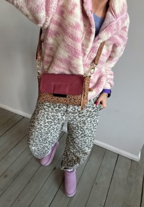MiniMini Clap Deer Dotty Nubuck + Sweet Burgundy Korodo 