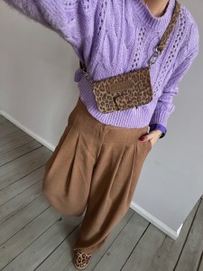 XS Leopard III Taupe Nubuck 