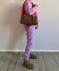 2000 Walnut + Leopard III Suede 