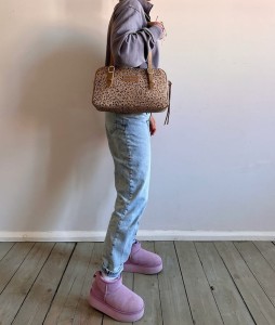 2000 Leopard V Cream/Beige + Coffee 
