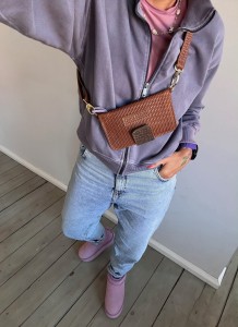 XS Croco Taupe + Lazy Braided 