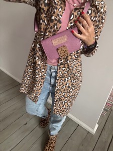 XS Heather + Leopard 