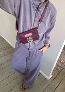 XS Grape + Leopard III Beige Nubuck 