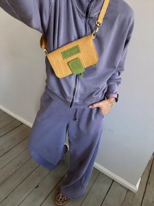 XS Sweet Honey Croco + Aloe Suede 