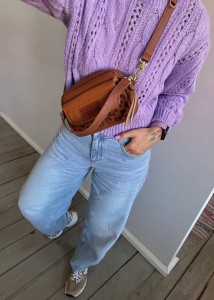 Traveller 2 v. classic Walnut + Toffee + Leopard IV Suede 