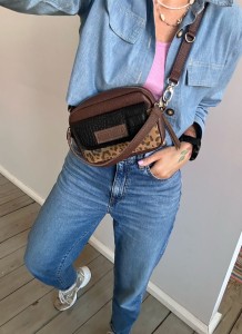 Traveller 2 v. classic Sequoia + Black Croco II + Leopard IV Suede 