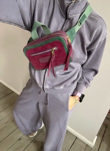 Traveller v.3 Amethyst + Plum Suede + Emerald Suede 