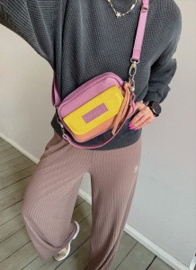 Traveller 2 v. classic Heather + Salmon + Banana
