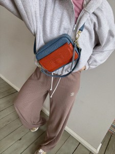 Traveller 2 v. classic Jeans Croco + Brick 