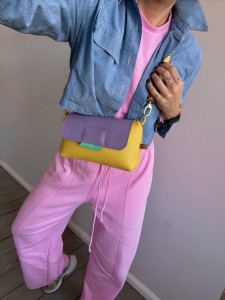 MiniMini Clap Banana + Lila Braided 