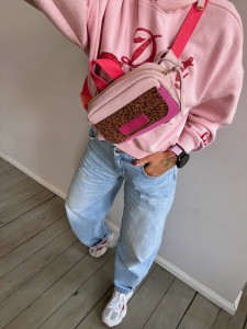 Traveller v.2 Pale Pink + Leopard II Tobacco Suede + Fuchsia Corduroy Suede 