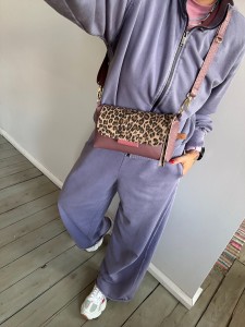 MiniMini Clap BrownRose Korodo + Leopard III Beige Nubuck