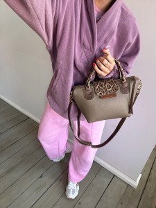 Lola Fossil + Leopard III Beige Nubuck 